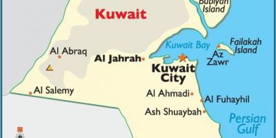 Кувајт пуну мапи