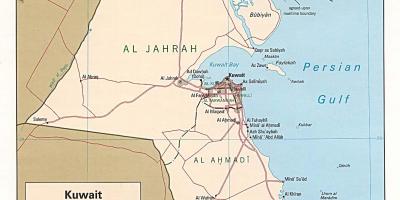Карта сафат Кувајт