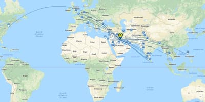 Кувајт эйруэйз 777 шема салон 